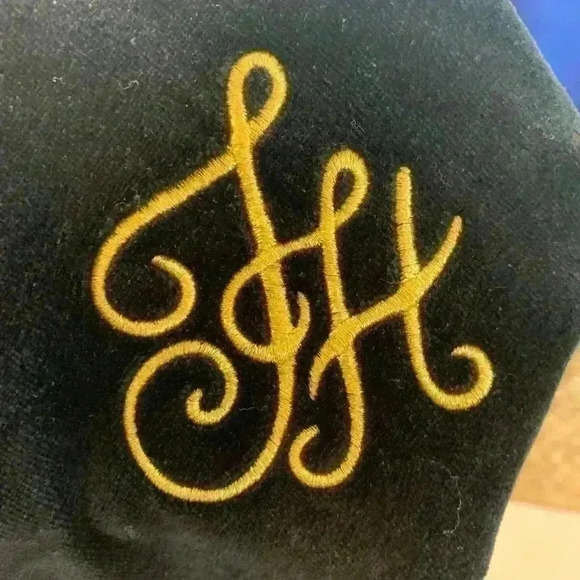 Tommy Hilfiger  vintage velvet top - Picture 4 of 5